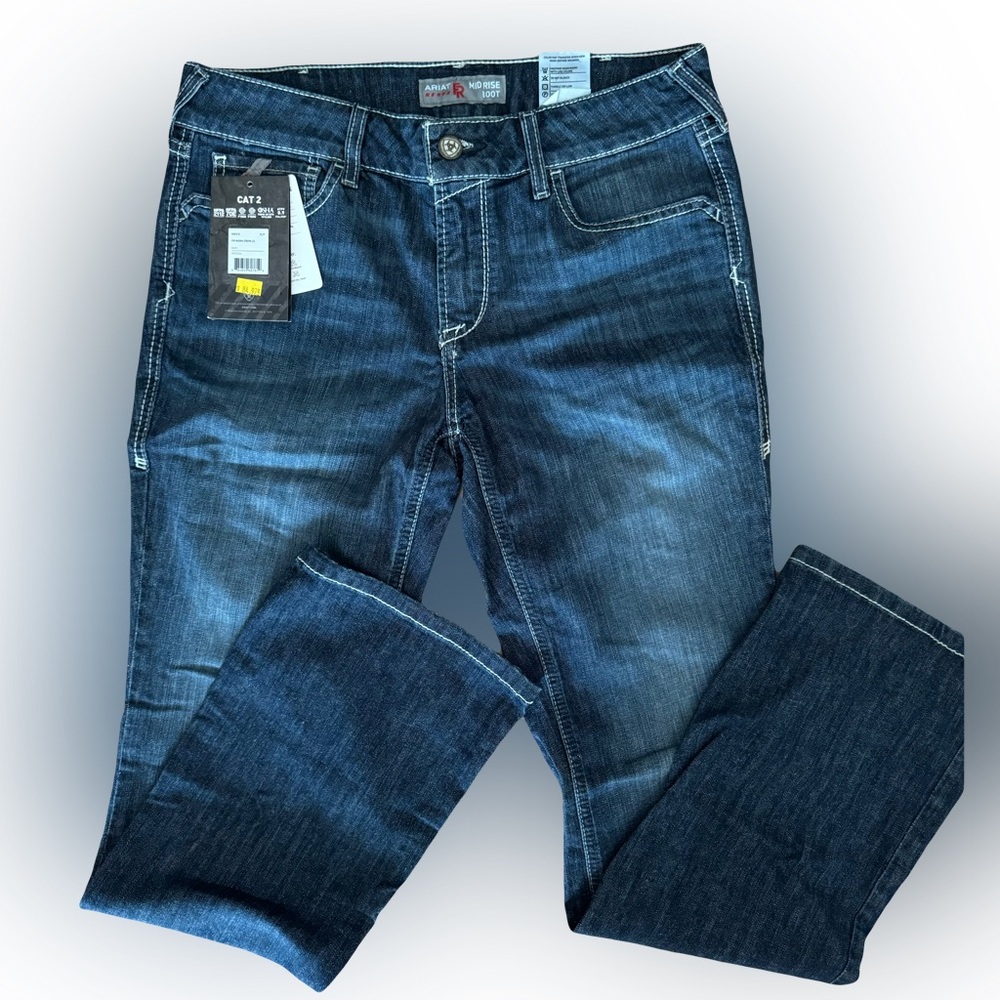 *NWT* CAT 2 FR work jeans size 30